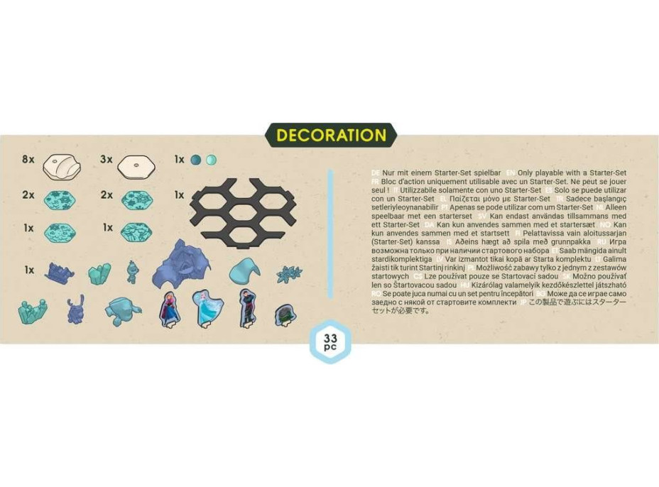 RAVENSBURGER GraviTrax Junior Dekorace: Ledové Království