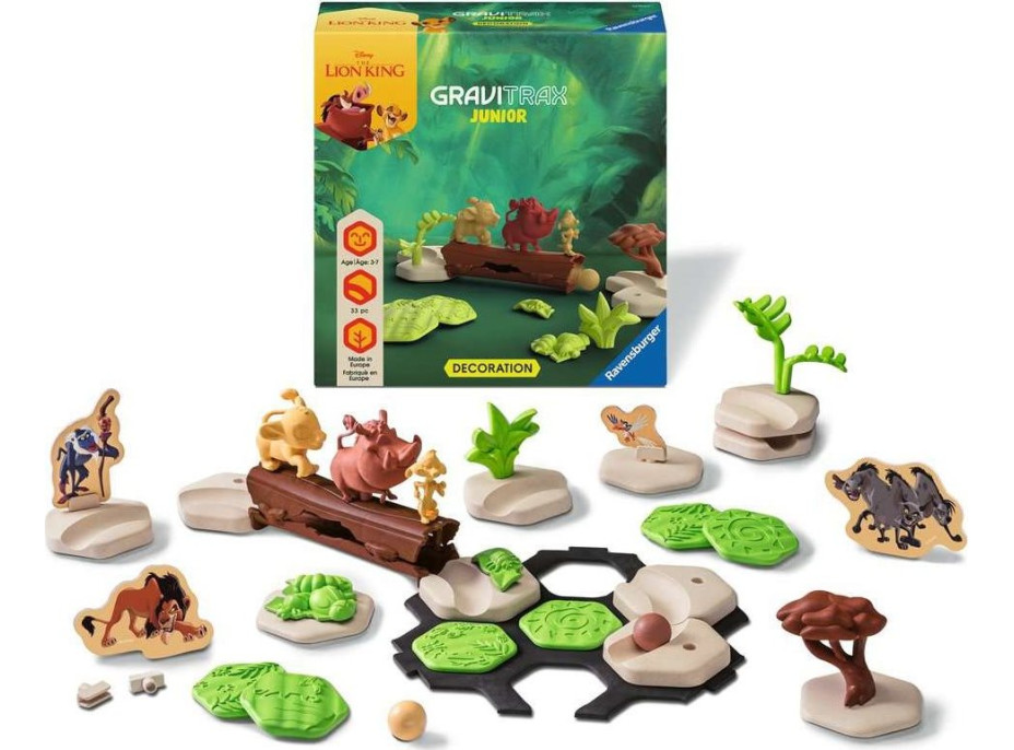 RAVENSBURGER GraviTrax Junior Dekorace: Lví Král