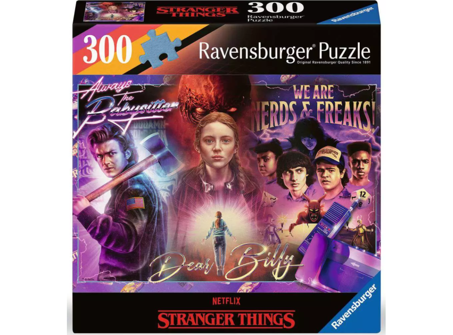 RAVENSBURGER Puzzle Stranger Things 300 dílků