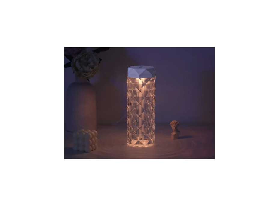 Zvlhčovač vzduchu - noční lampa CRYSTAL