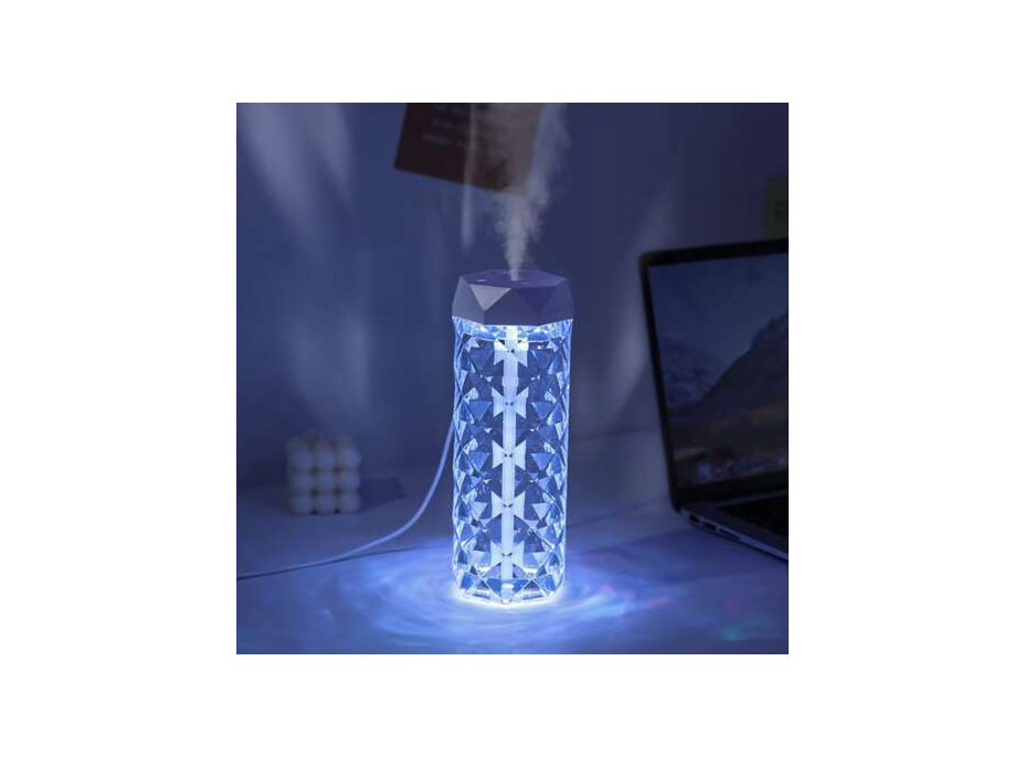 Zvlhčovač vzduchu - noční lampa CRYSTAL