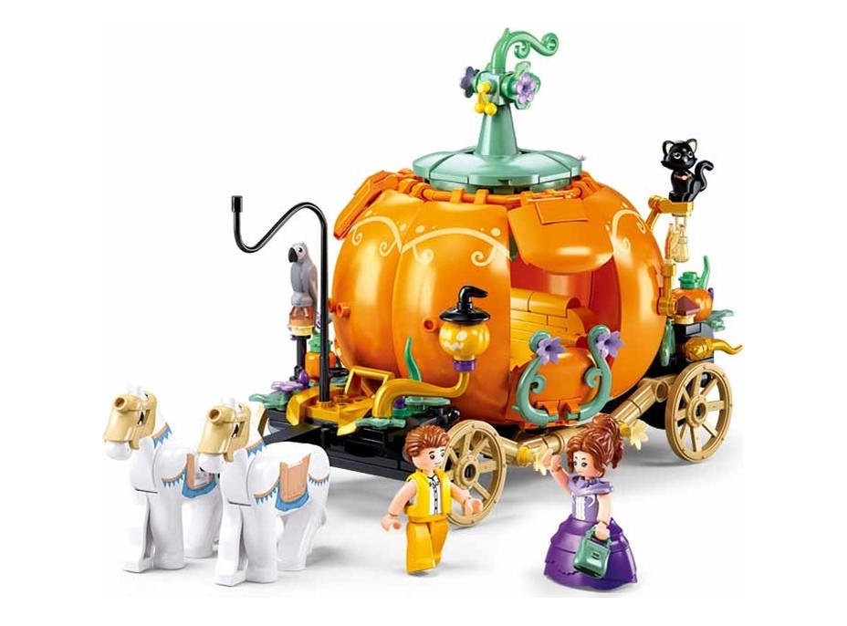 Sluban Girls Dream Pumpkin M38-B1176 Kouzelný dýňový kočár