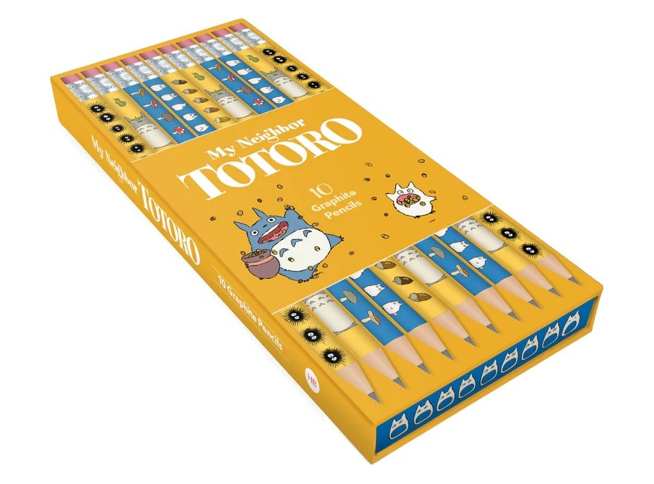 Chronicle Books Grafitové tužky Můj soused Totoro 10 ks