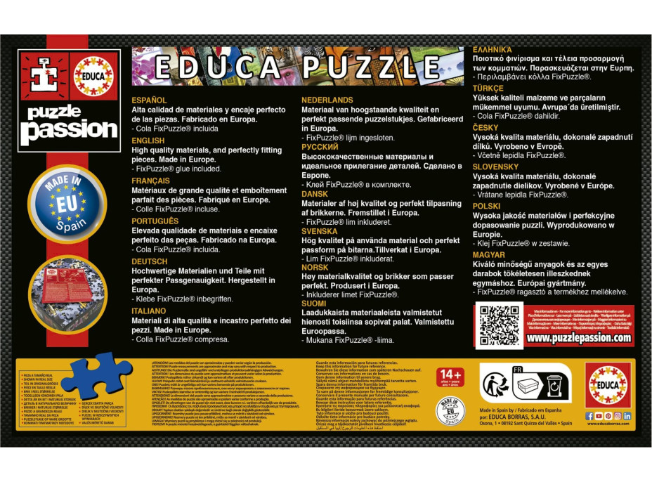 EDUCA Puzzle Kempování 1000 dílků