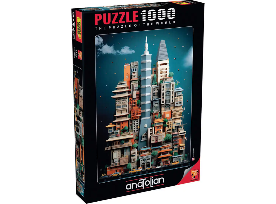 ANATOLIAN Puzzle Tchaj-pej 1000 dílků