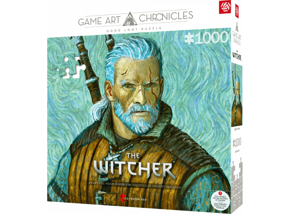 GOOD LOOT Puzzle The Witcher: Geralt z Rivie 1000 dílků