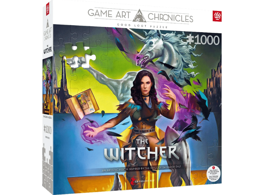 GOOD LOOT Puzzle The Witcher: Yennefer & Salvador Dalí 1000 dílků