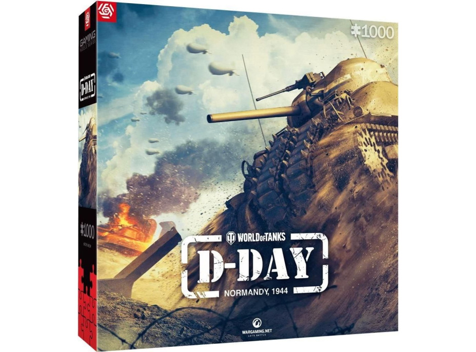 GOOD LOOT Puzzle World of Tanks: D-Day 1000 dílků