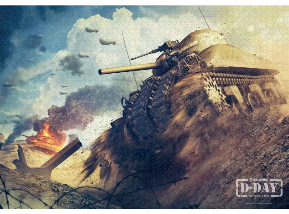 GOOD LOOT Puzzle World of Tanks: D-Day 1000 dílků