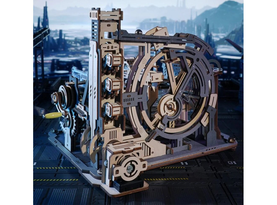 ROBOTIME Rokr 3D dřevěné puzzle Kosmodrom 472 dílků