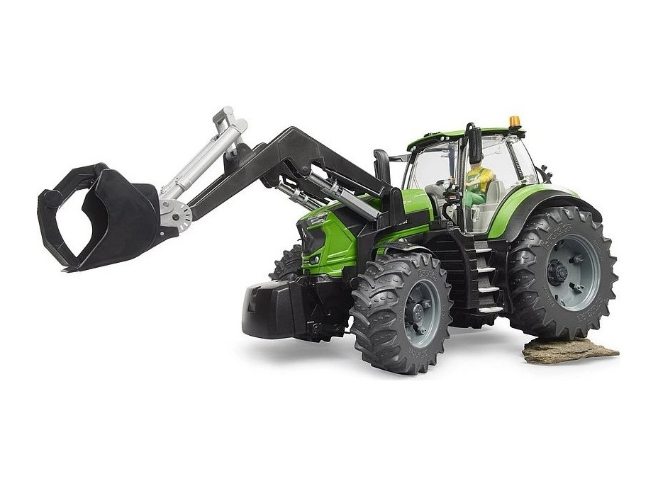 Bruder Traktor Deutz-Fahr 8280 TTV s čelním nakladačem