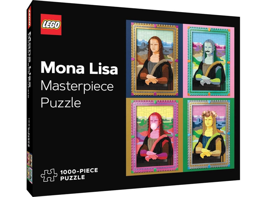 Chronicle Books Puzzle LEGO® Mona Lisa 1000 dílků