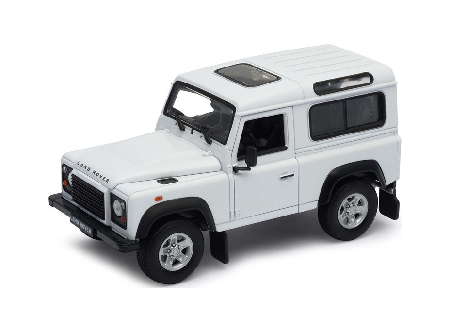 Welly Land Rover Defender 1:24 stříbrný