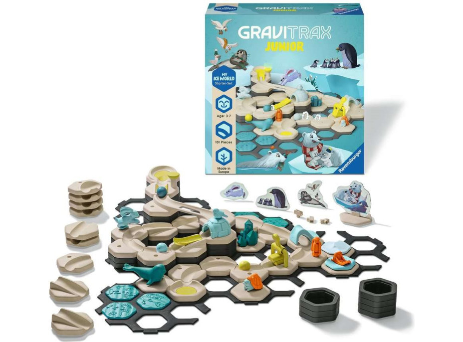 RAVENSBURGER GraviTrax Junior Startovní sada Ledový svět