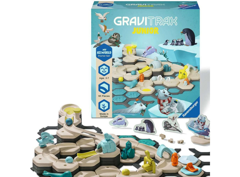 RAVENSBURGER GraviTrax Junior Startovní sada Ledový svět