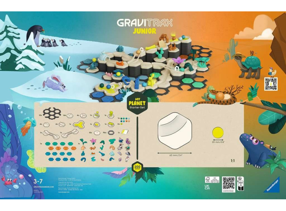 RAVENSBURGER GraviTrax Junior Startovní sada Můj svět