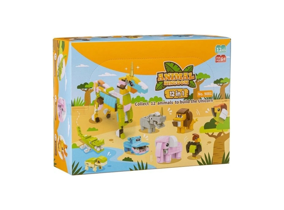 L-W Toys Set kostek Jednorožec 12 v 1