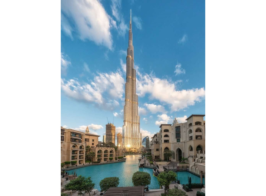 RAVENSBURGER Puzzle Burdž Chalífa, Dubaj 500 dílků