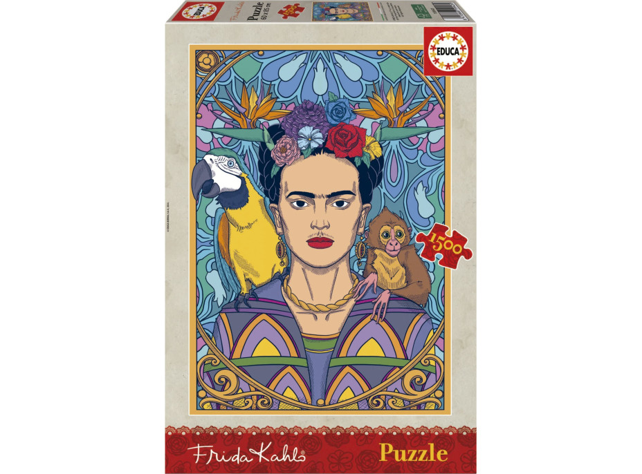 EDUCA Puzzle Frida Kahlo 1500 dílků