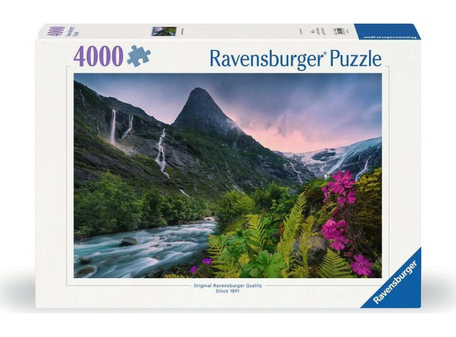 RAVENSBURGER Puzzle Horská příroda 4000 dílků