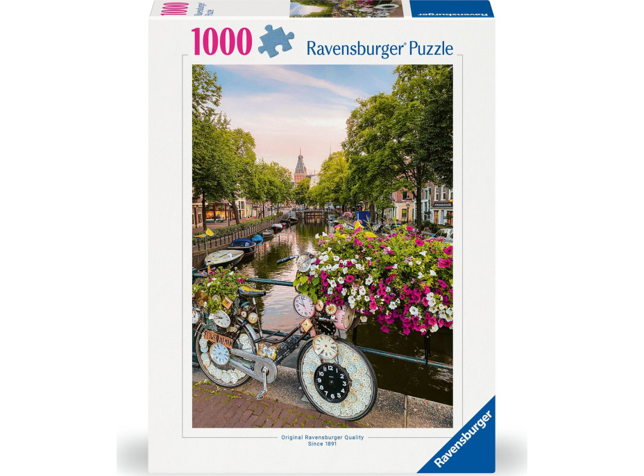 RAVENSBURGER Puzzle Květiny z Amsterdamu 1000 dílků