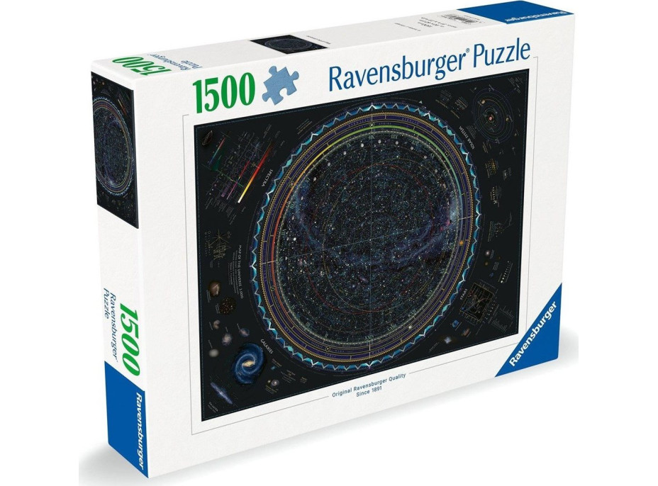 RAVENSBURGER Puzzle Vesmír 1500 dílků