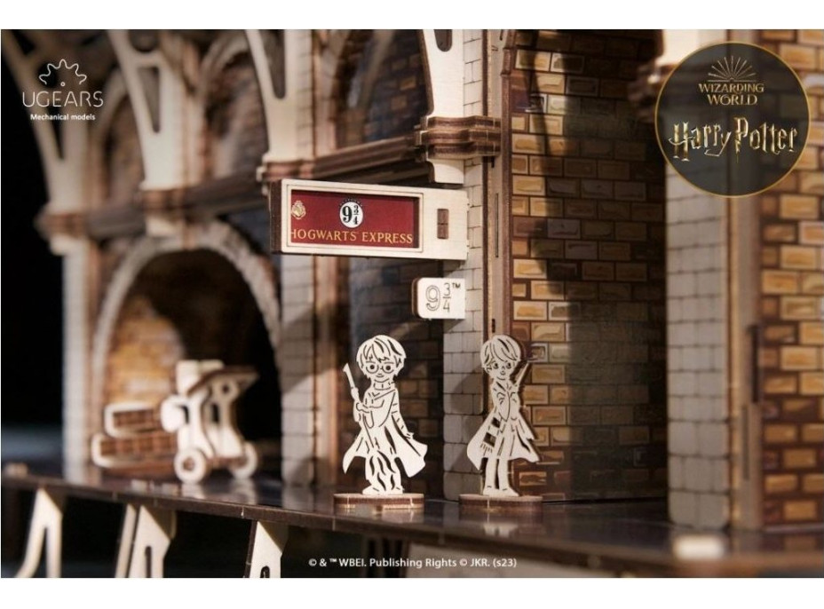 UGEARS 3D puzzle Harry Potter: Nástupiště 9 ¾ 230  dílků