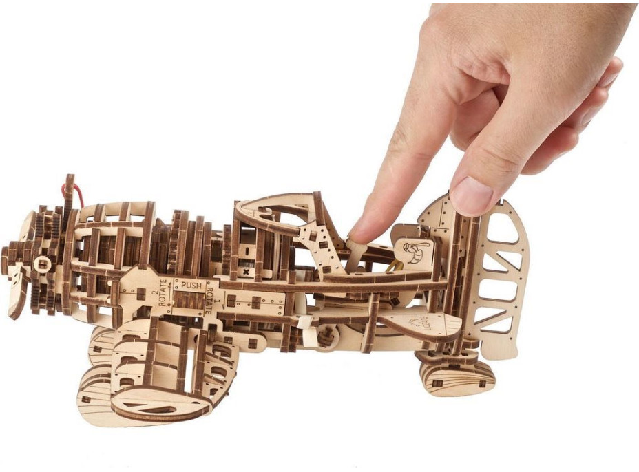 UGEARS 3D puzzle Letadlo Mad Hornet 354 dílků