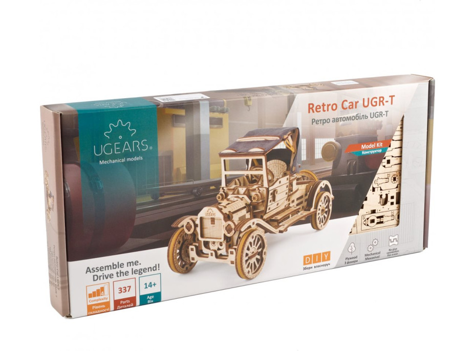 UGEARS 3D puzzle Retro car UGR-T 337 dílků