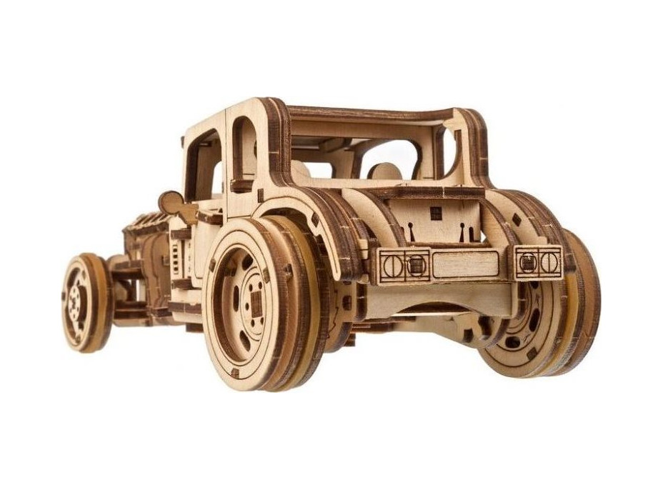 UGEARS 3D puzzle The Hot Rod Furious 207 dílků