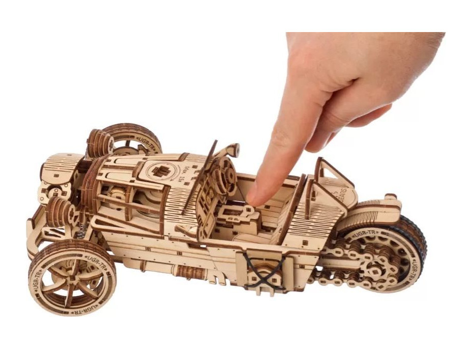 UGEARS 3D puzzle Tříkolka UGR-S 457 dílků