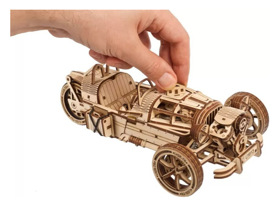 UGEARS 3D puzzle Tříkolka UGR-S 457 dílků