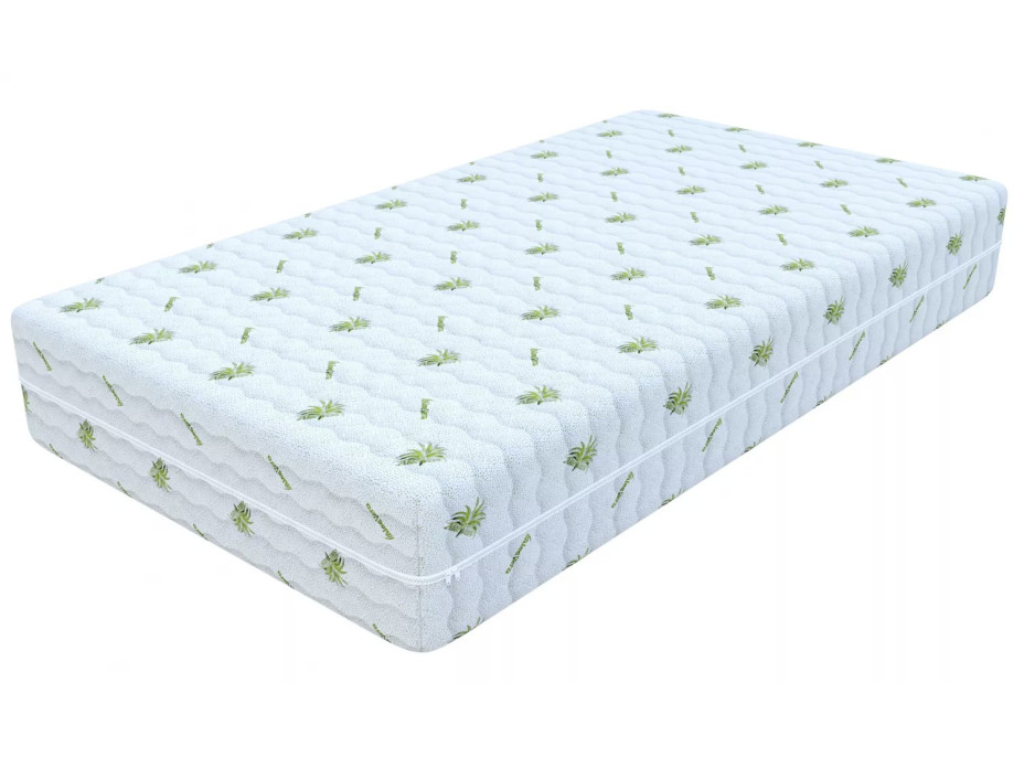 Pěnová matrace SELECT MAX 200x90x18 cm - paměťová pěna/HR pěna se zvýšenou hustotou + Aloe vera potah