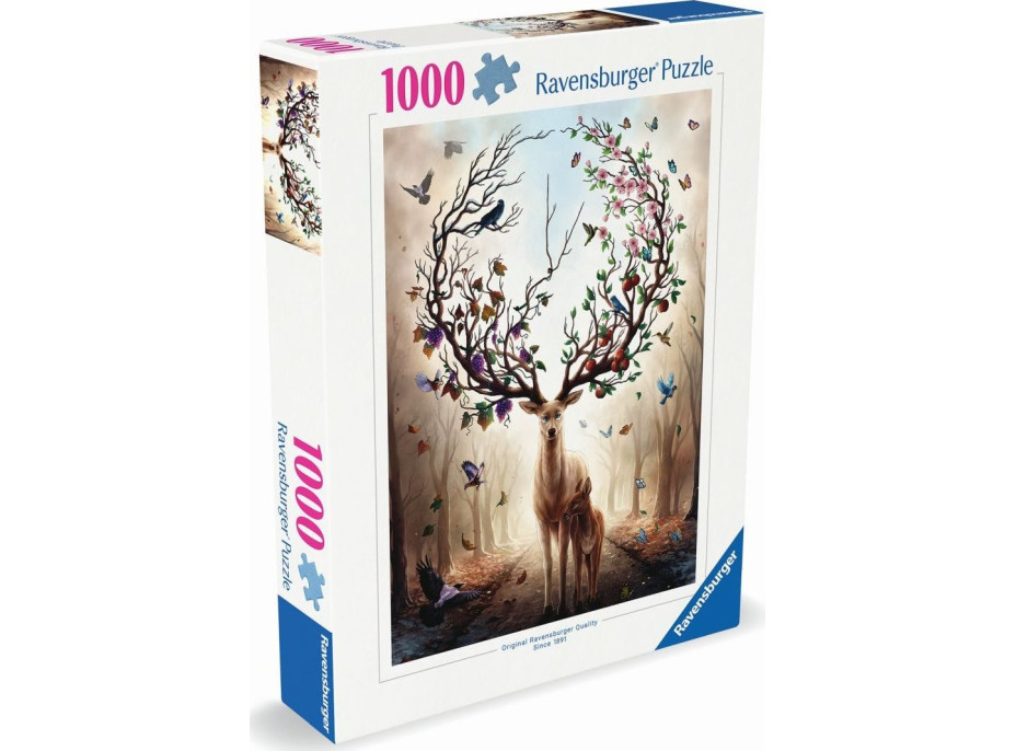 RAVENSBURGER Puzzle Bájný jelen 1000 dílků