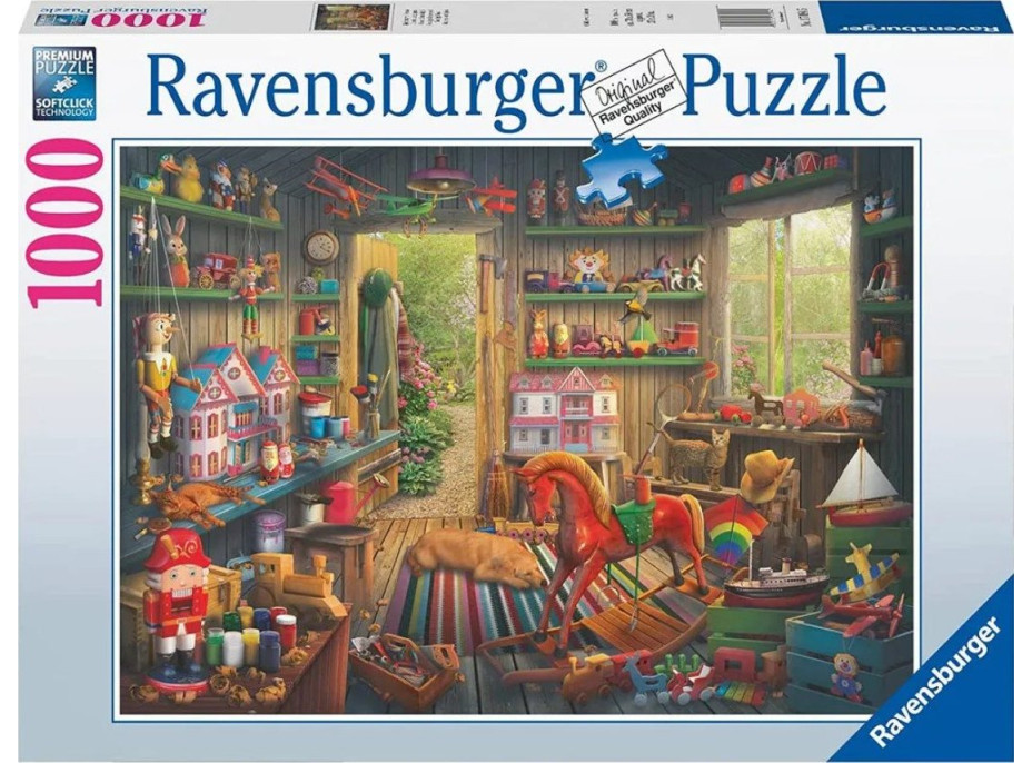 RAVENSBURGER Puzzle Nostalgické hračky 1000 dílků