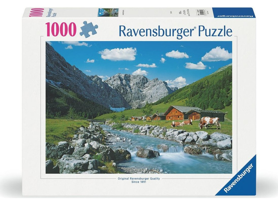 RAVENSBURGER Puzzle Pohoří Karwendel, Rakousko 1000 dílků