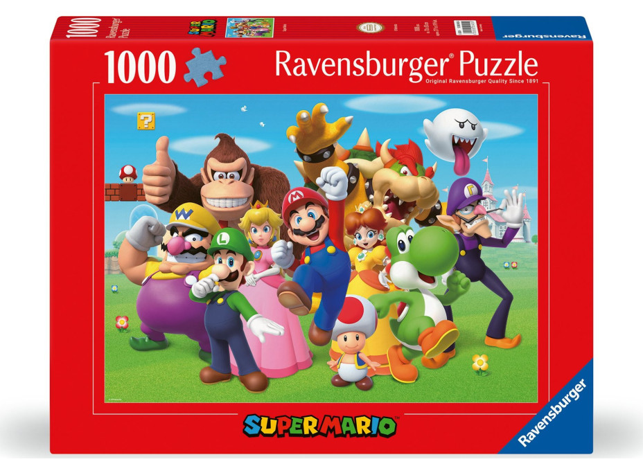 RAVENSBURGER Puzzle Super Mario 1000 dílků