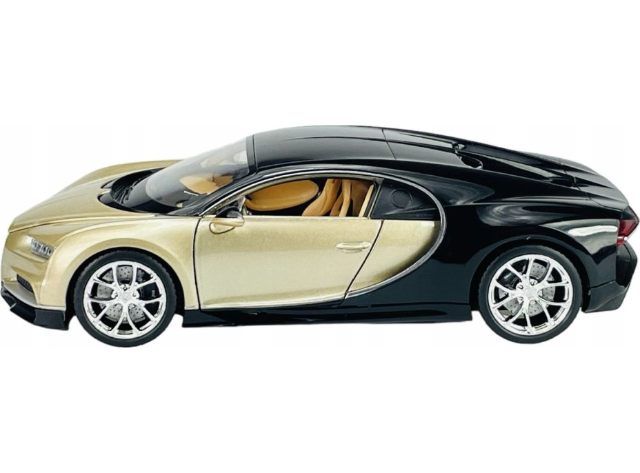 Welly Bugatti Chiron 1:24 zlato-černé