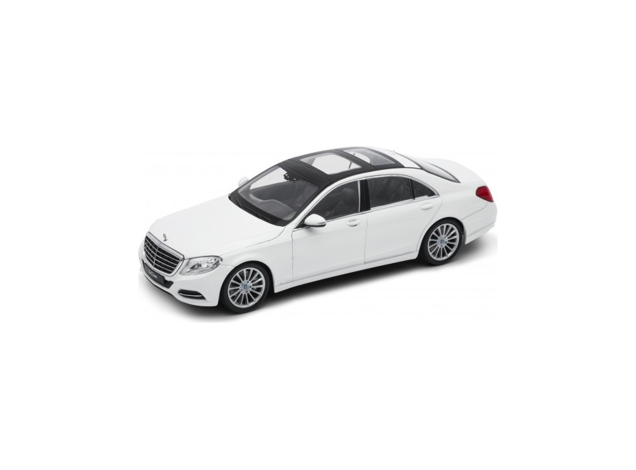 Welly Mercedes-Benz S-Class model 1:24 bílý