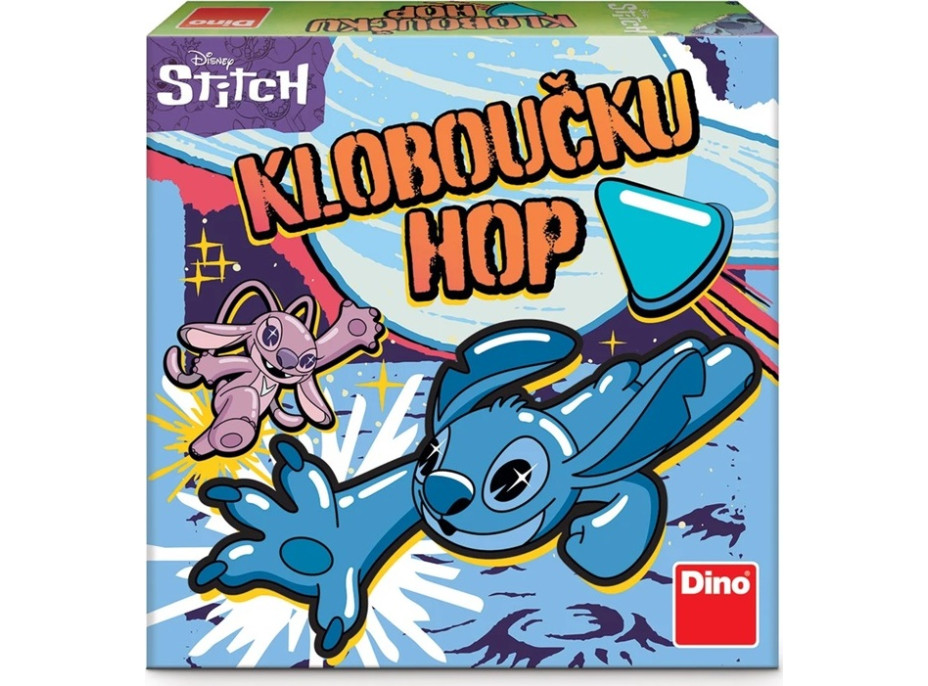 Dino Kloboučku hop – Stitch