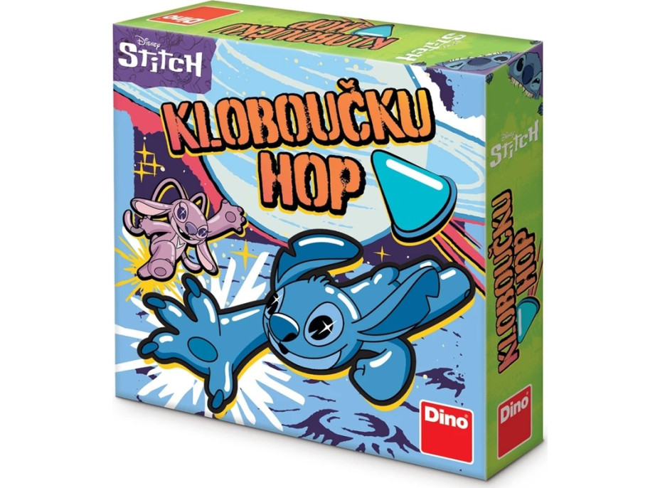 Dino Kloboučku hop – Stitch