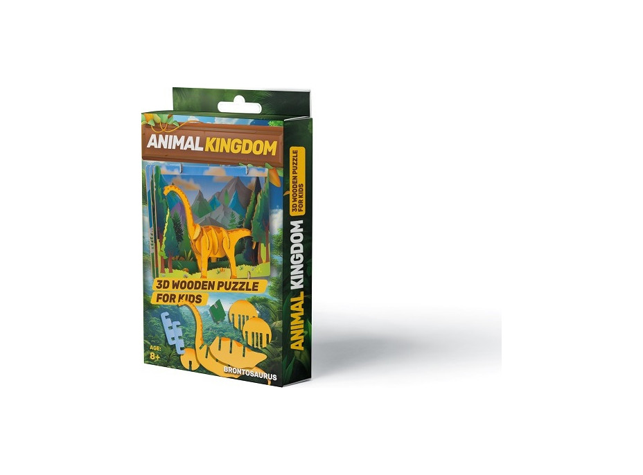 EscapeWelt 3D dřevěné puzzle Brontosaurus