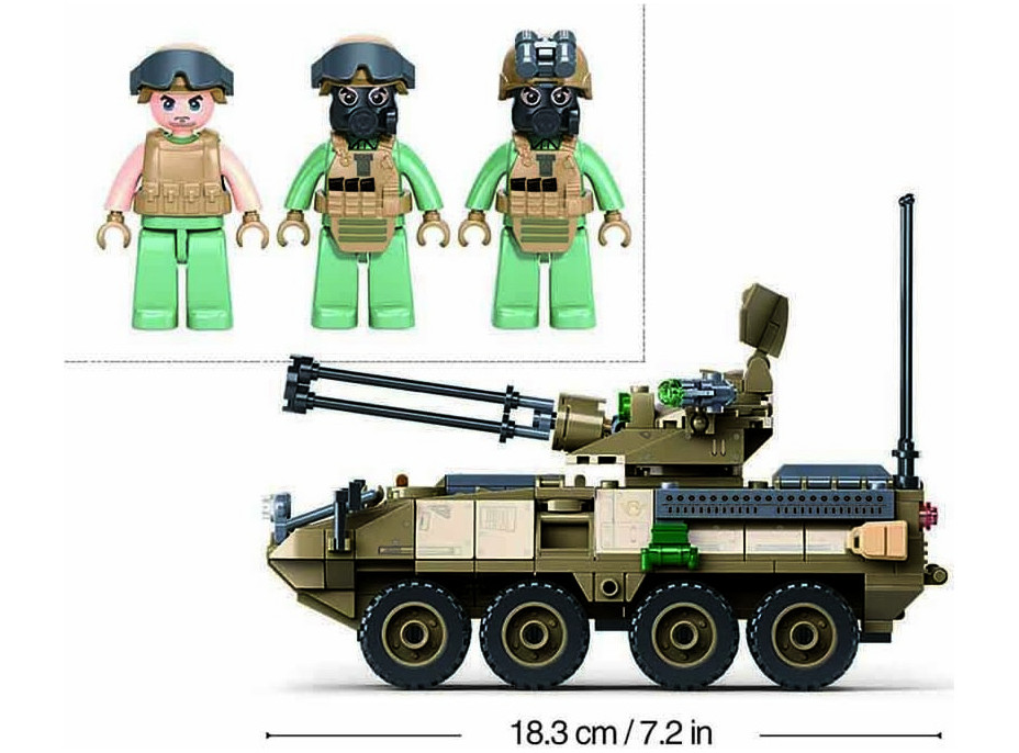 Sluban Army M38-B1258 Tank OEF Stryker ADS