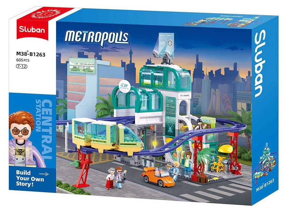 Sluban Metropolis M38-B1263 Hlavní vlakové nádraží