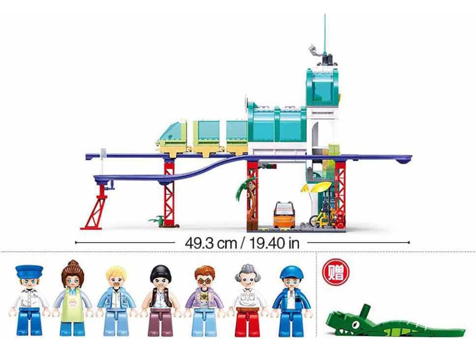 Sluban Metropolis M38-B1263 Hlavní vlakové nádraží