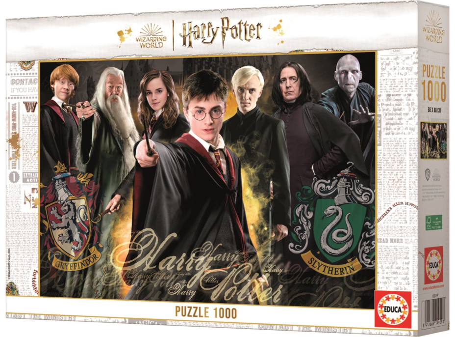 EDUCA Puzzle Harry Potter 1000 dílků