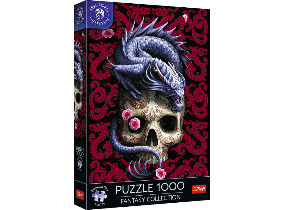 TREFL Puzzle Premium Plus Fantasy Collection: Orientální drak 1000 dílků