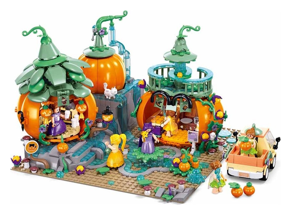 Sluban Girls Dream Pumpkin M38-B1177 Kouzelná dýňová vesnička