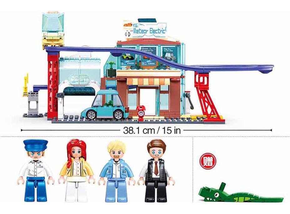 Sluban Metropolis M38-B1262 Prodejna Elektrovozů