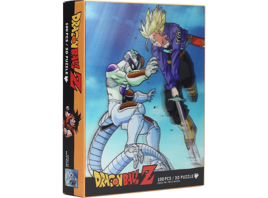 SD TOYS MERCHANDISING Puzzle Dragonball: Trunks vs Frieza 3D efekt 100 dílků